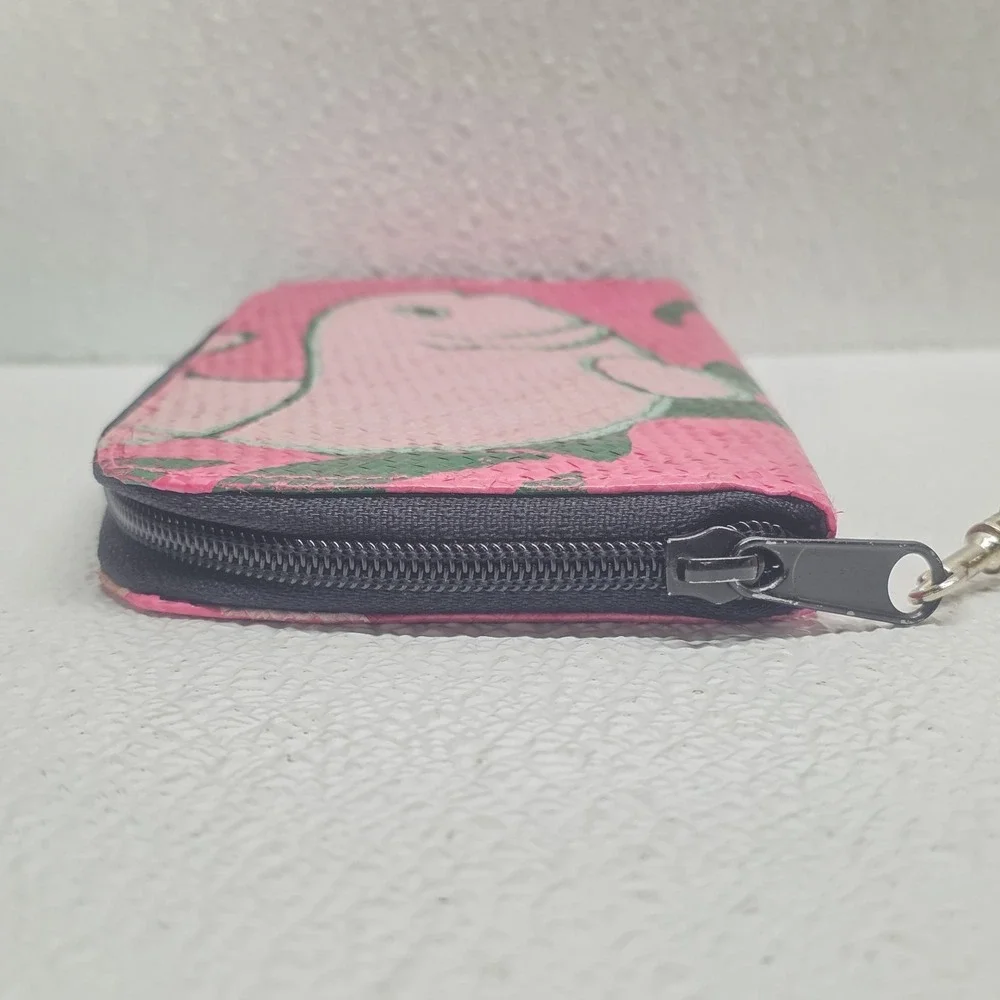 Angkor Recycled Cambodia Pink Fish Wallet Wristlet